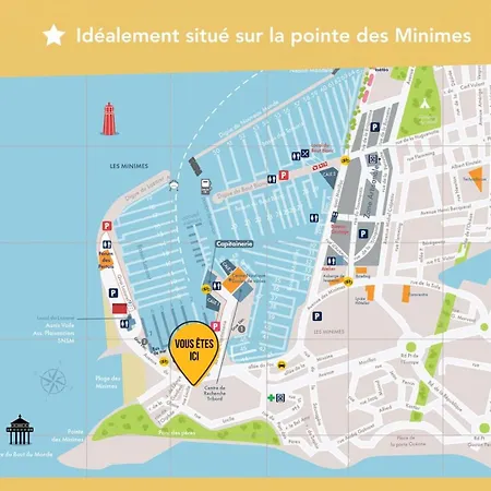 Vue - A 50m De La Des Minimes - Grand Jardin - Parking Gratuit * לה רושל